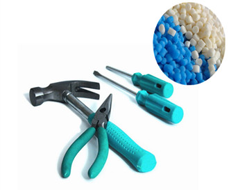 藍色TPE手柄工具包膠料 藍色TPE手柄工具包膠料