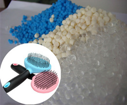 美容梳TPR手柄包膠塑料 美容梳TPR手柄包膠塑料